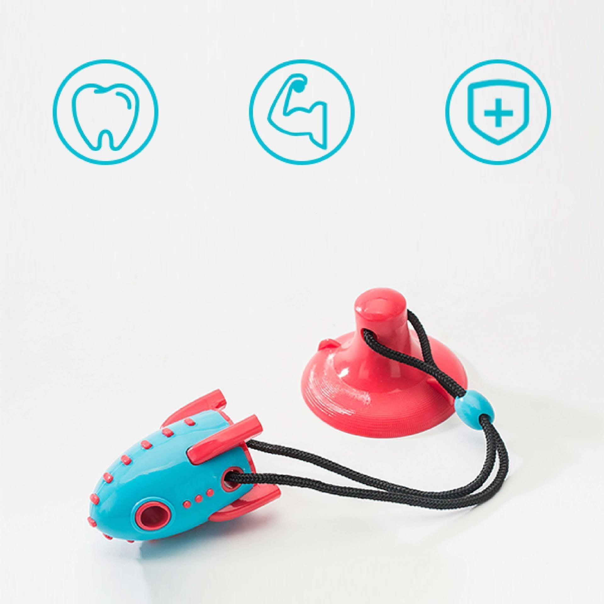 Foodie Fun Silicone Dog Bite Toy - Leak-Proof And Bite-Resistant Pet Toy-3