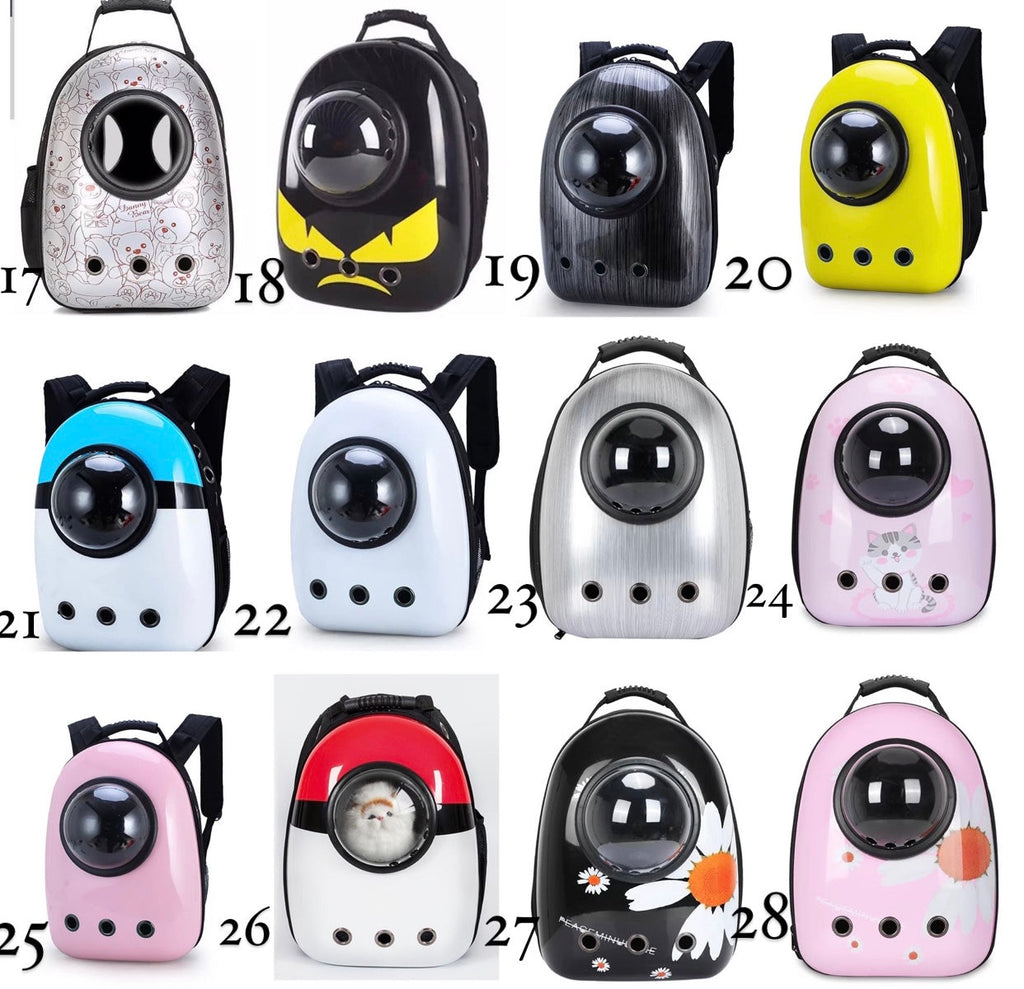 Woof & Meow Capsule Huisdierrugzak – 28 patronen (40×16×30 cm)