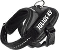 Julius k9 idc powertuig harnas - baby 1 30-40 cm - xxxs - antraciet