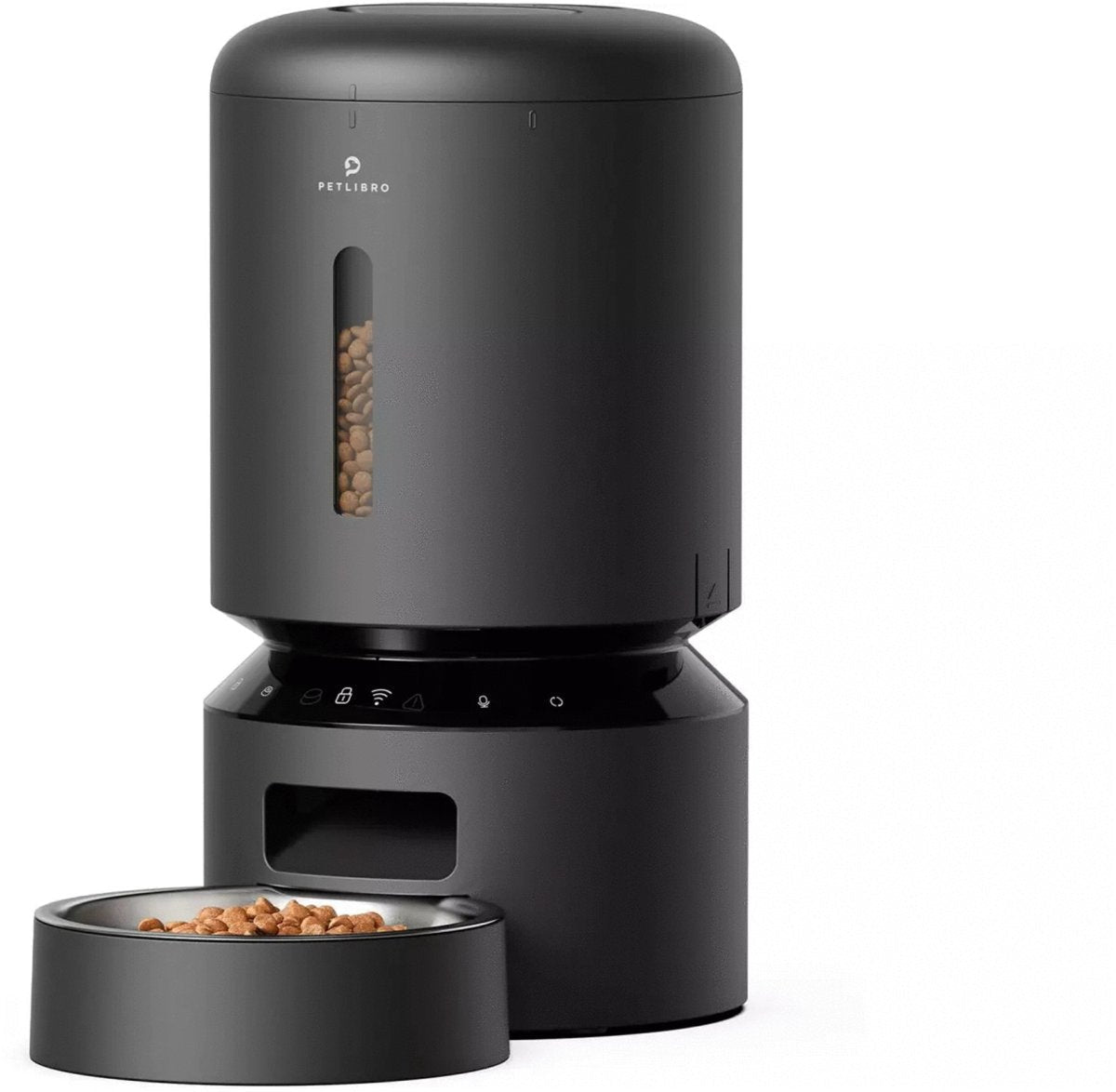 Petlibro granary automatische wifi voerbak - voerbak - 5 l zwart-0