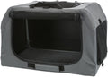 Trixie soft kennel easy reisbench grijs-0