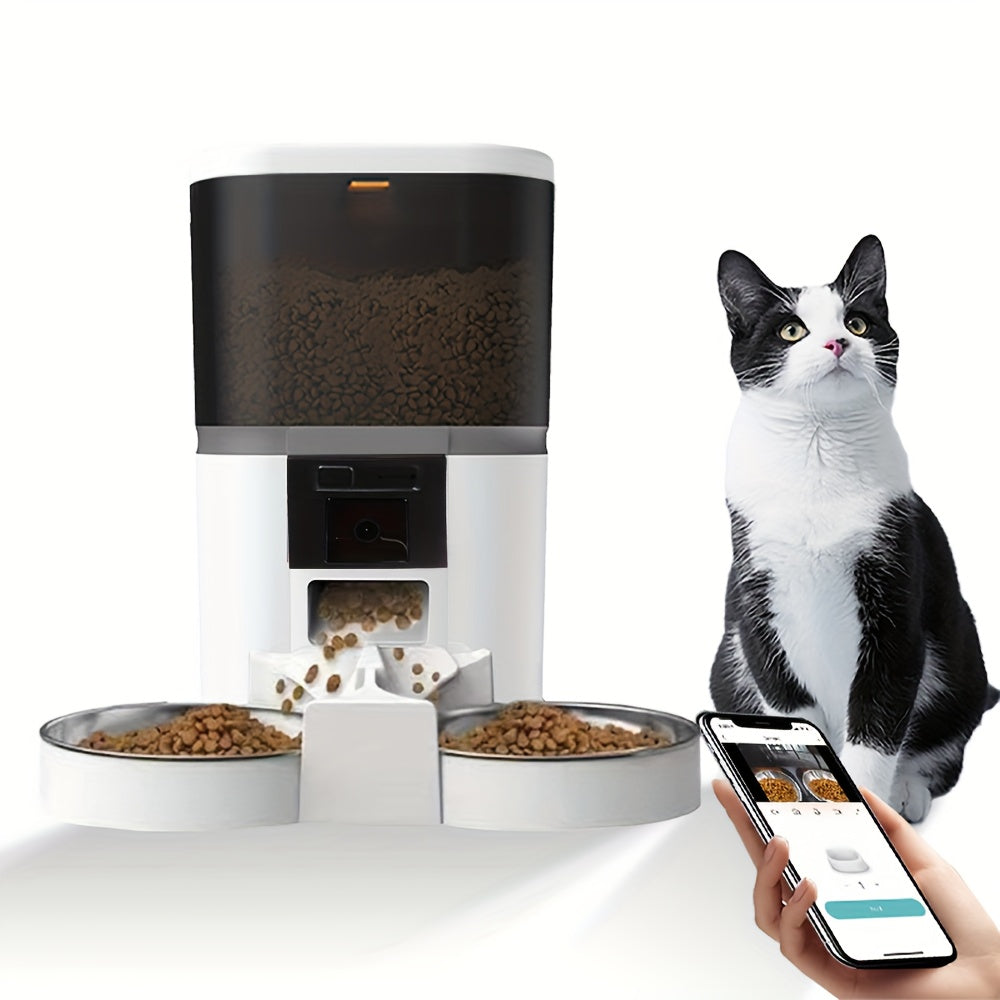 Smart Pet Feeder with HD Camera & App Control-1