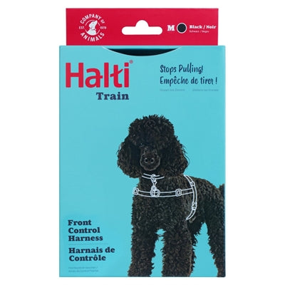Halti – Front Control anti-trektuig – zwart – M – 58–86 cm