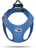 Curli Clasp Vest Air-Mesh Hondentuig – Blauw – Maat S (38,3–43,3 cm)