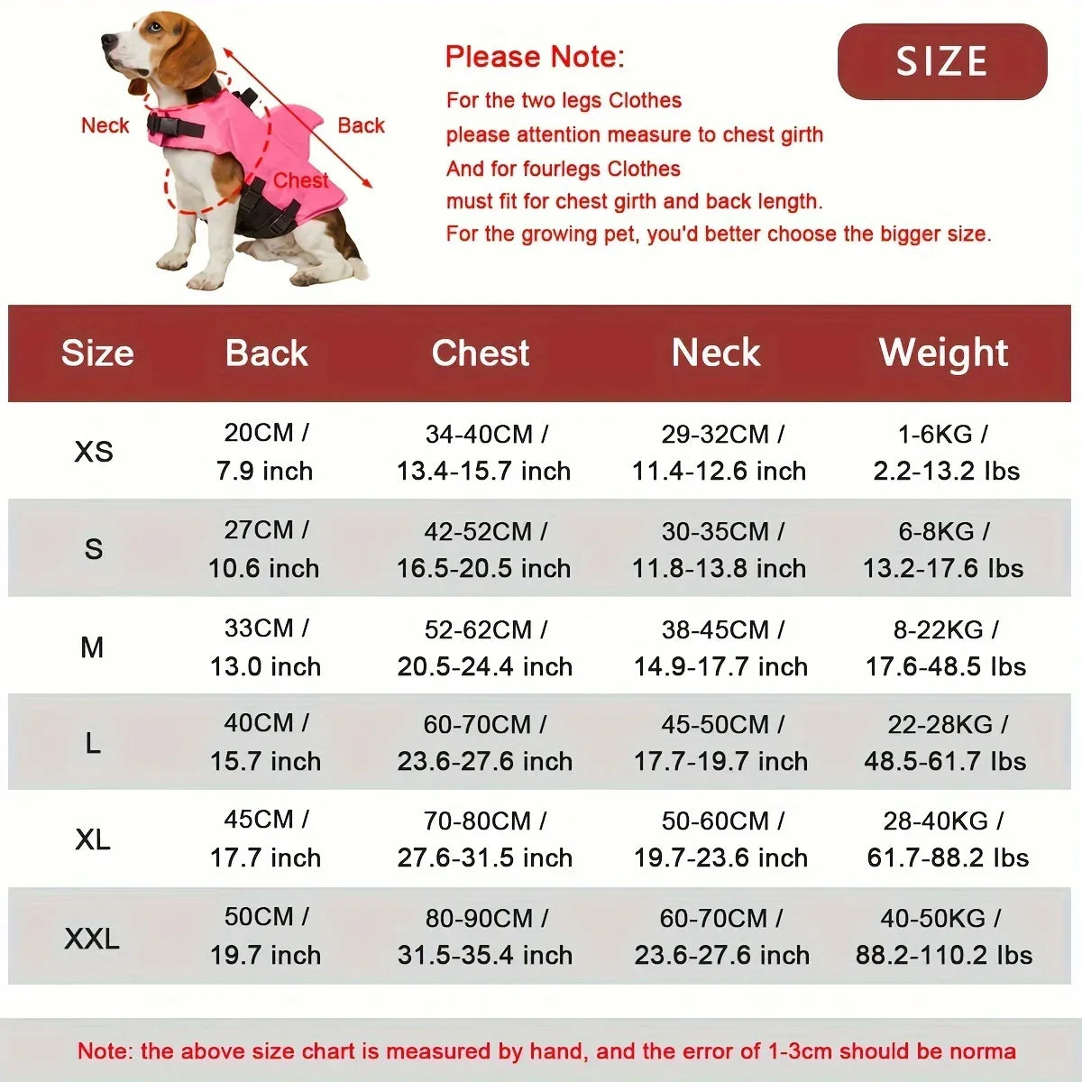 Dog Life Jacket Shark Fin Safety Vest-4