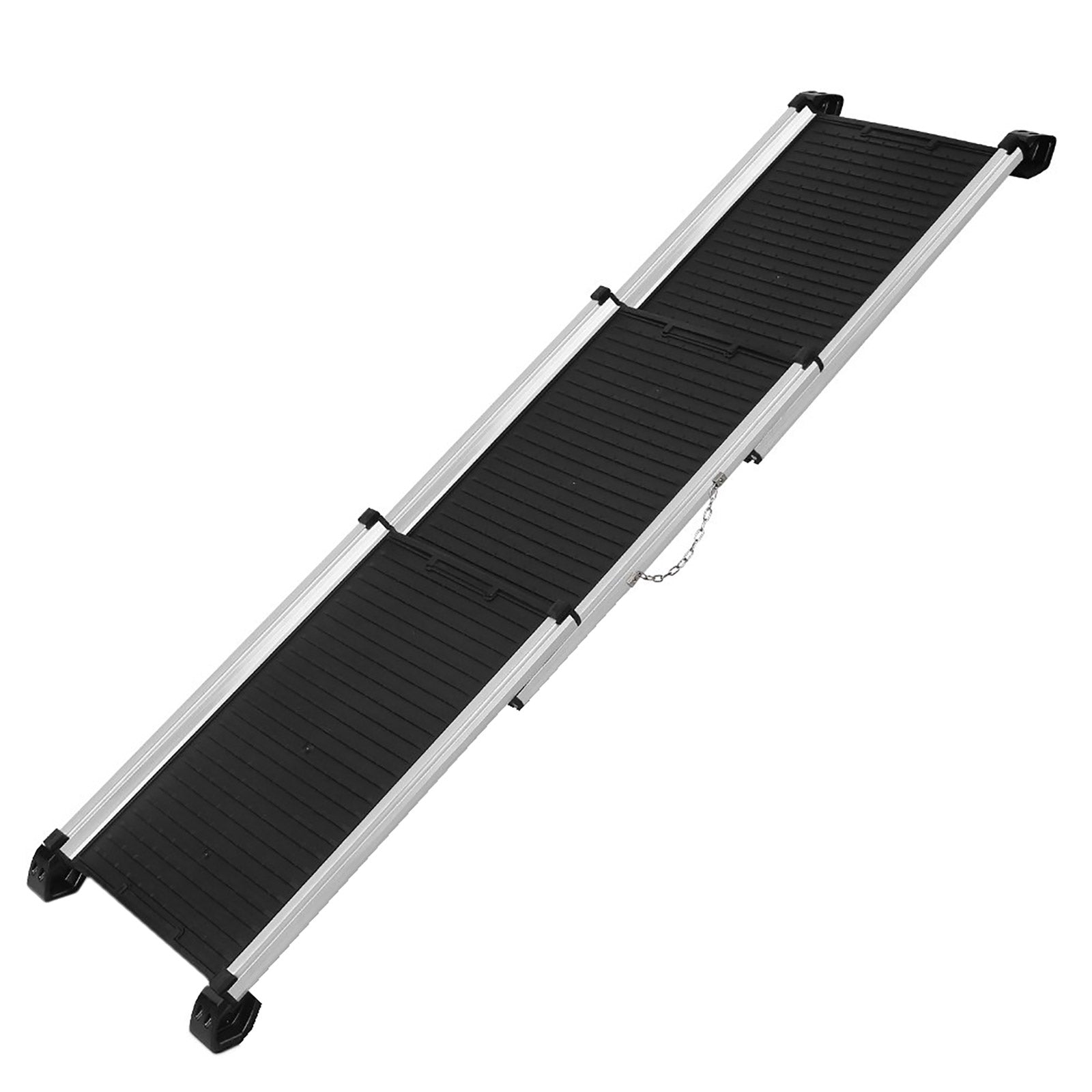 NNEDSZ Deluxe Aluminium Foldable Pet Ramp - Black-0