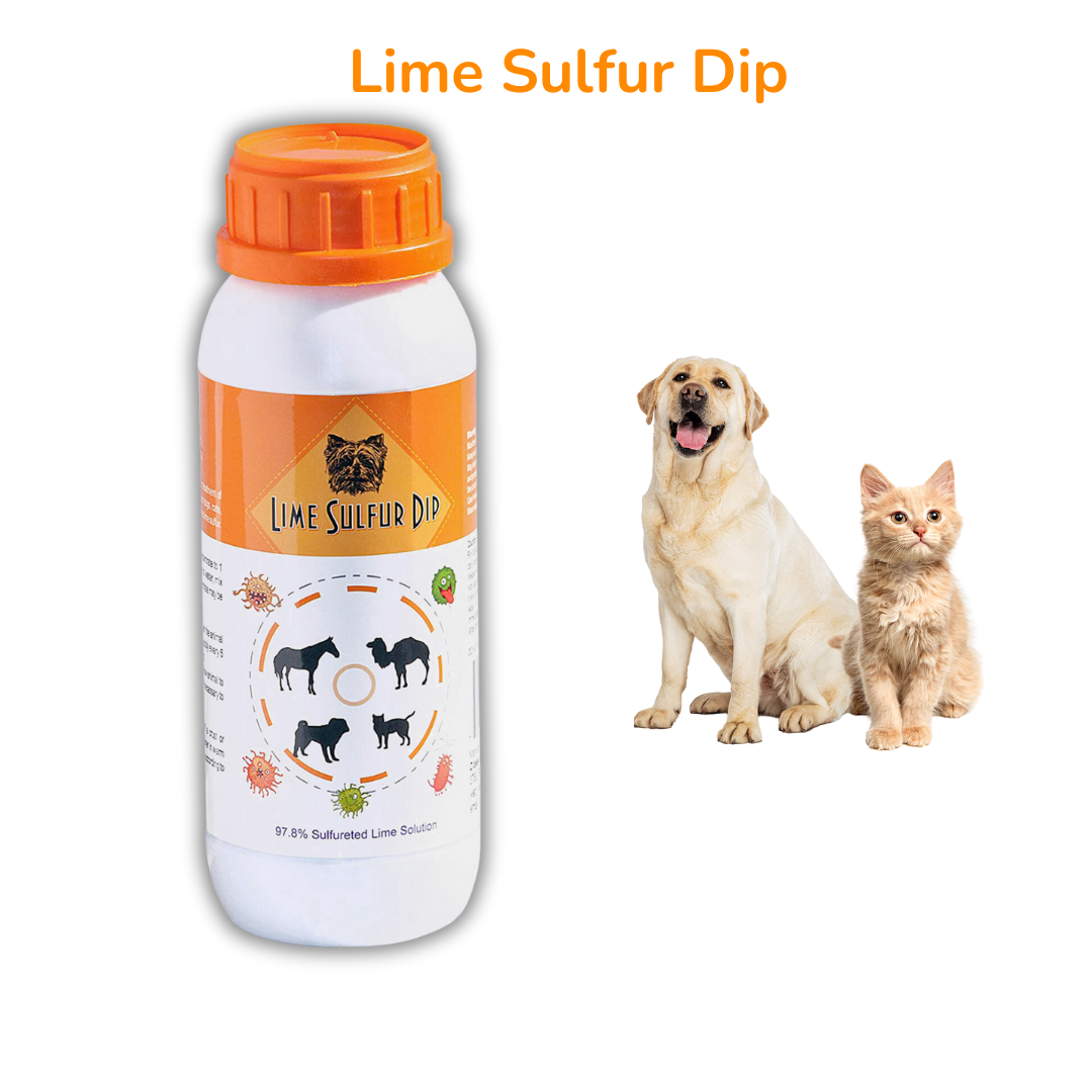 Skin & Coat Care Combo - Lime Sulfur Dip  and Sulfur Dog Shampoo-2