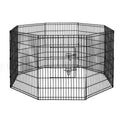 NNEDSZ 36 8 Panel Pet Dog Playpen Puppy Exercise Cage Enclosure Play Pen Fence-0