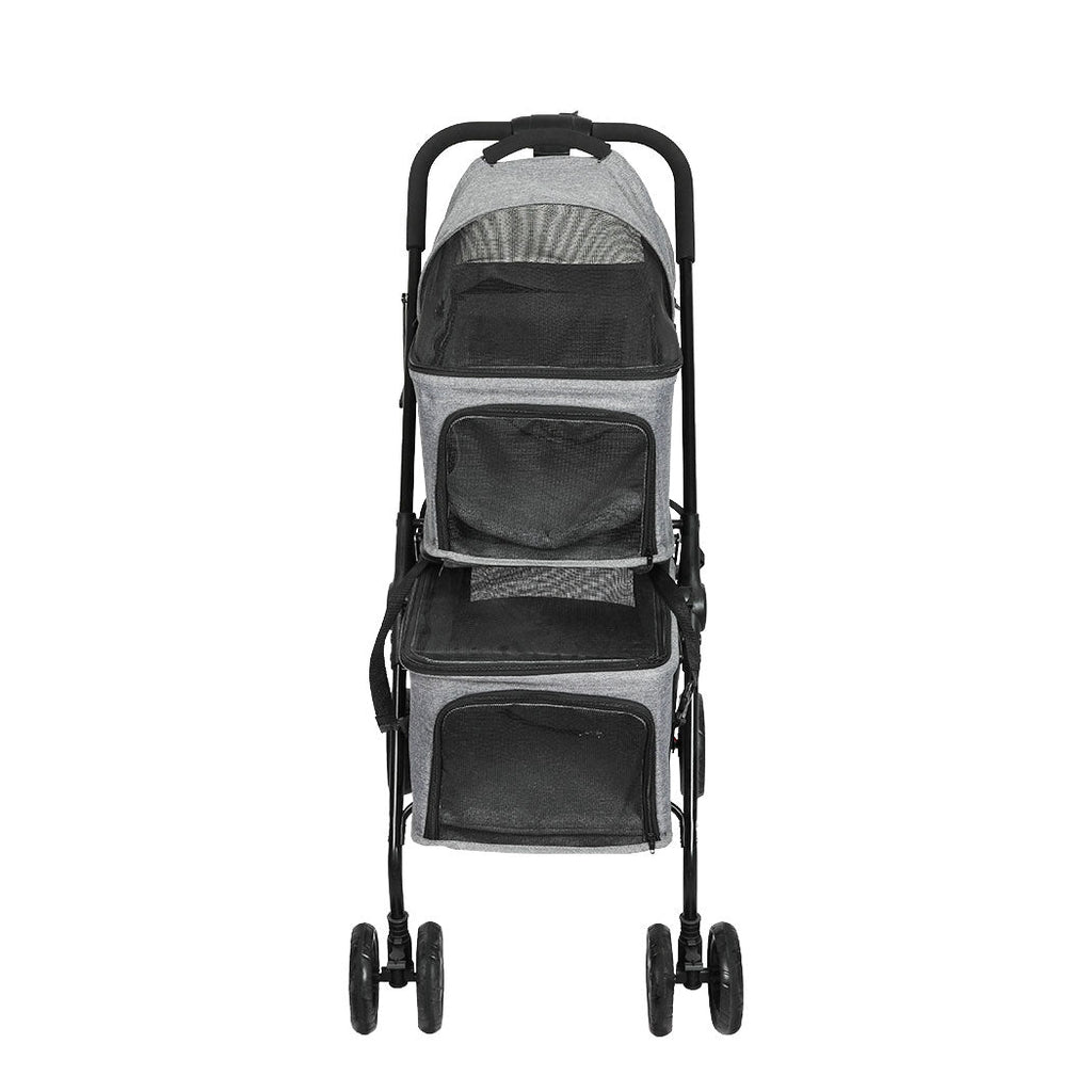 PaWz Two-tier Pet Stroller Double Dog-0