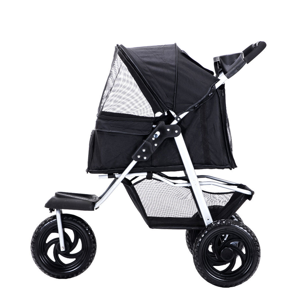 PaWz Pet Stroller Pram Dog Carrier Trailer-0