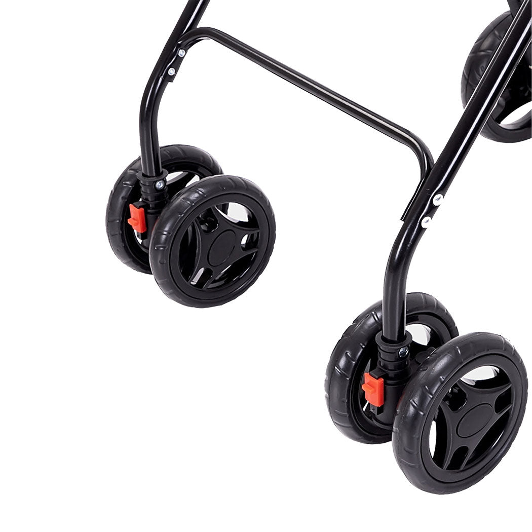 PaWz Two-tier Pet Stroller Double Dog-3