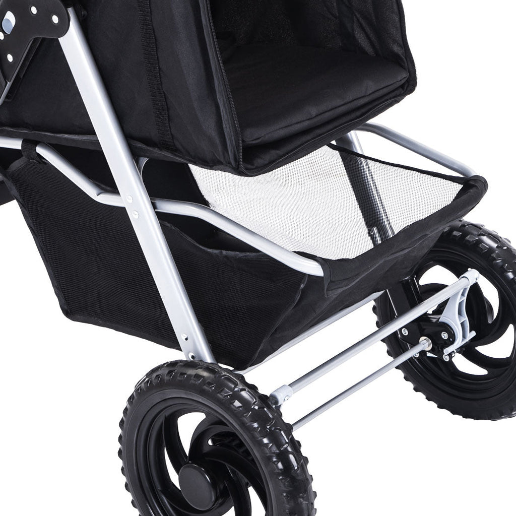 PaWz Pet Stroller Pram Dog Carrier Trailer-4