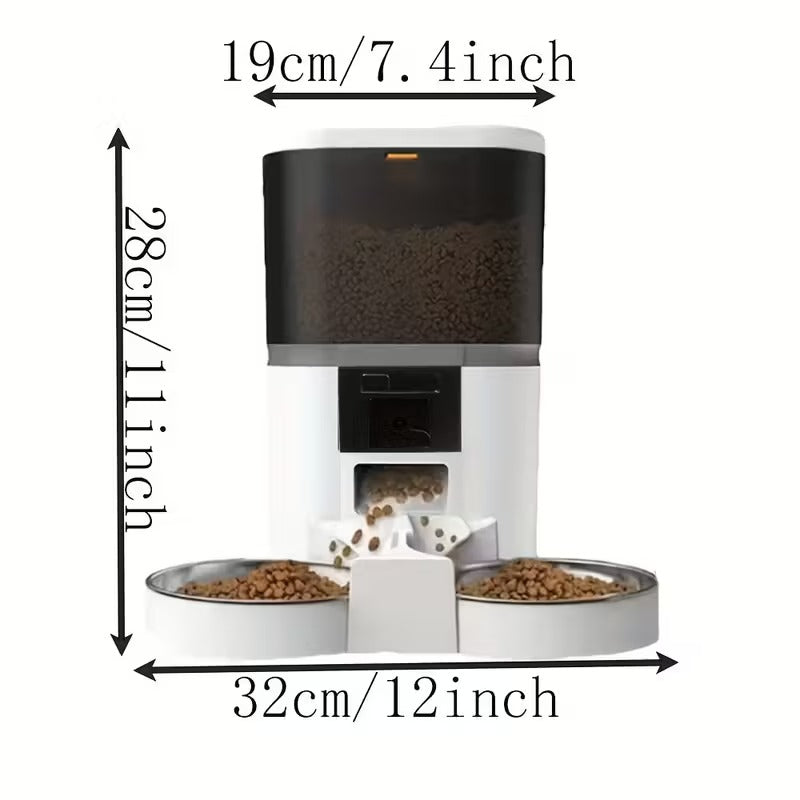 Smart Pet Feeder with HD Camera & App Control-3