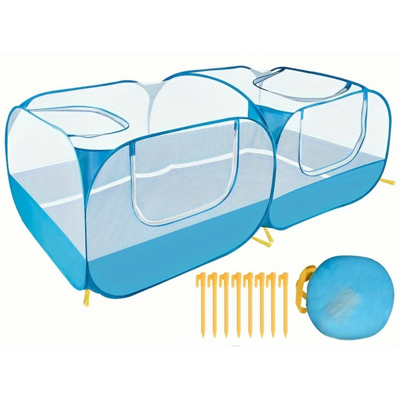 Pet Playpen Portable Outdoor Cage-0